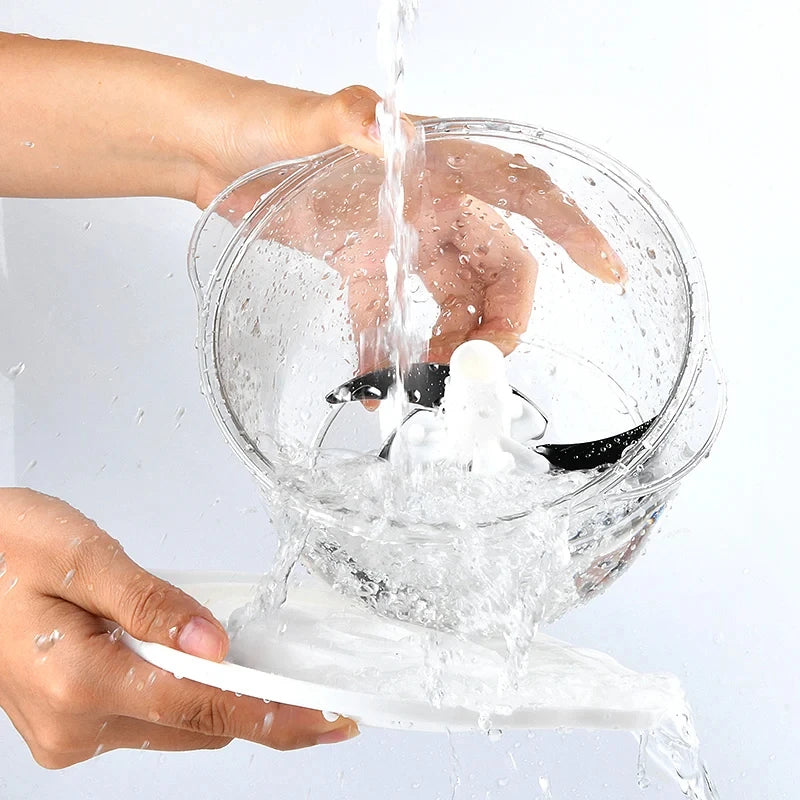 6 Blades Manual Hand-press Vegetable Chopper