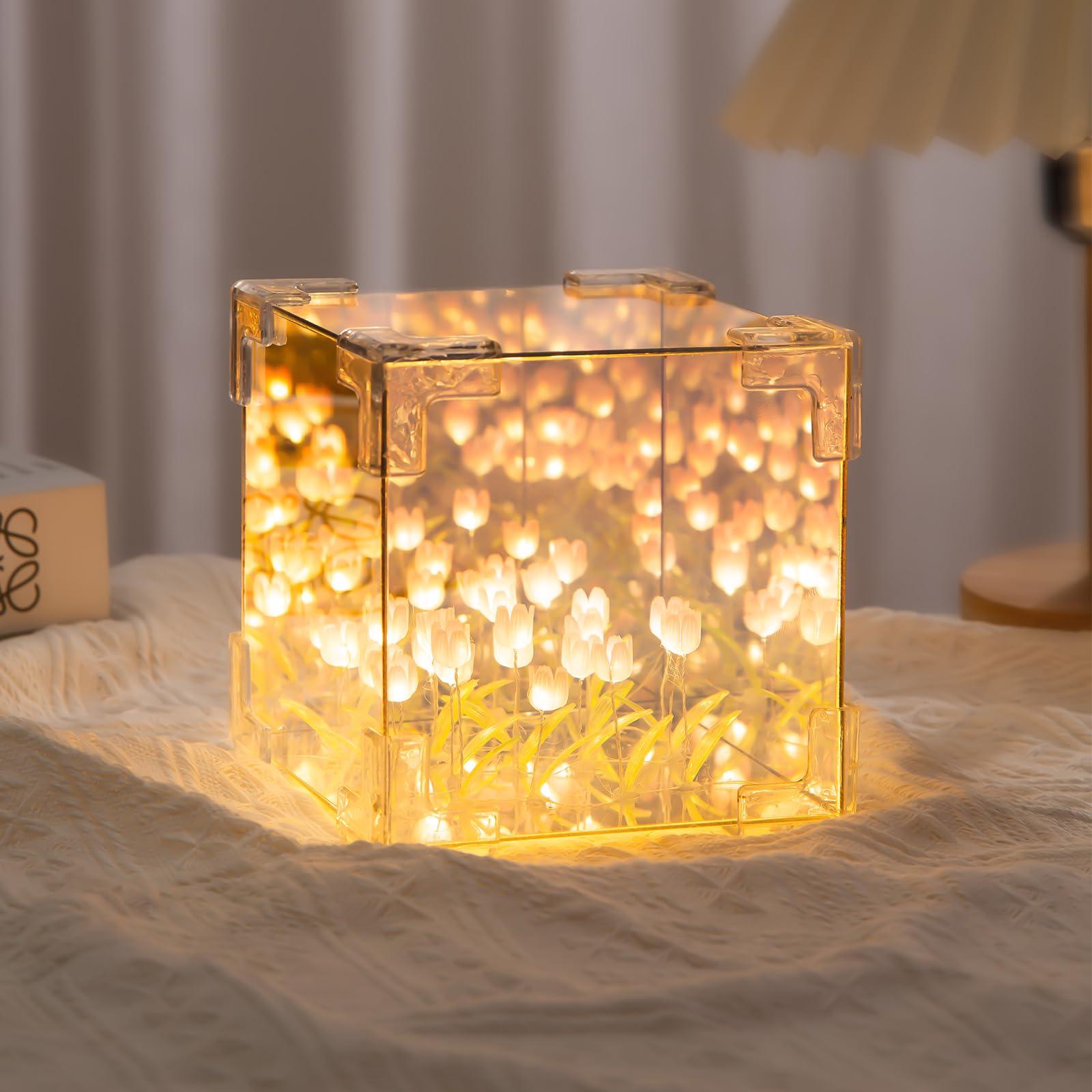 Led Cube Decorative Nights Lamp For Bedroom
