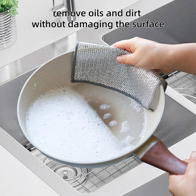 Multifunctional Non-Scratch Wire Dishcloth