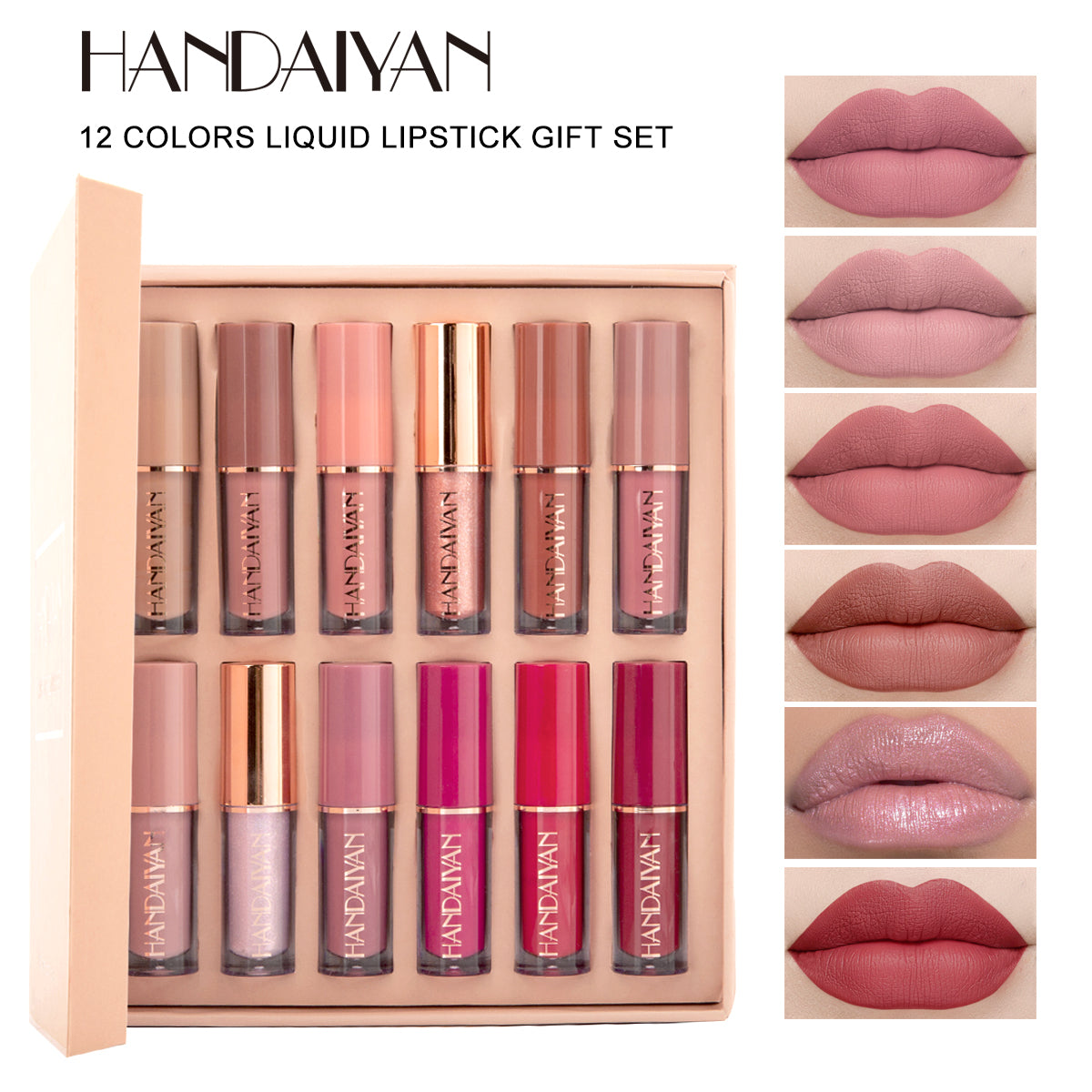 Velvet Matte Liquid Lipstick Set