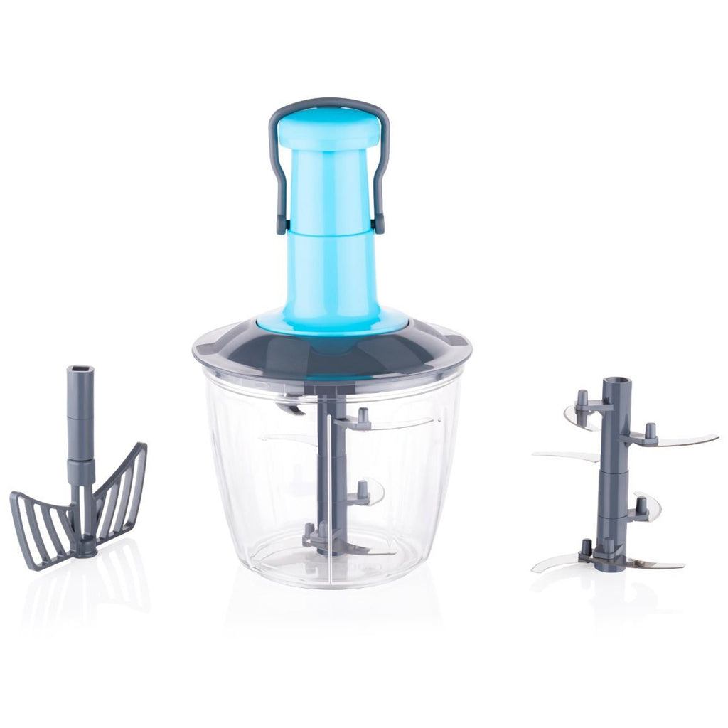 6 Blades Manual Hand-press Vegetable Chopper