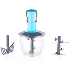 6 Blades Manual Hand-press Vegetable Chopper