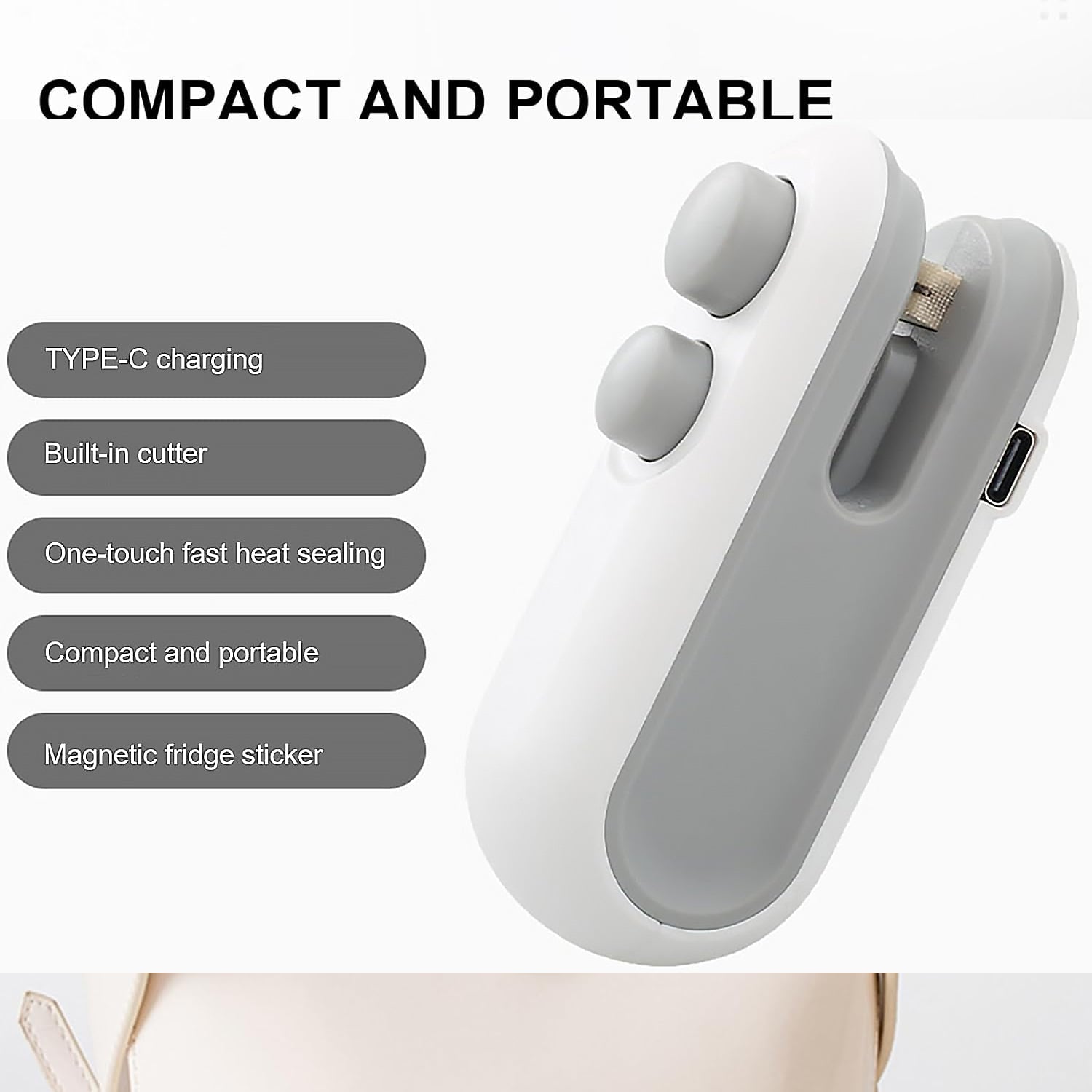 2 In 1 Mini Bag Sealer