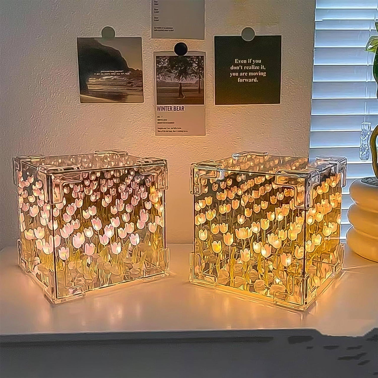 Led Cube Decorative Nights Lamp For Bedroom