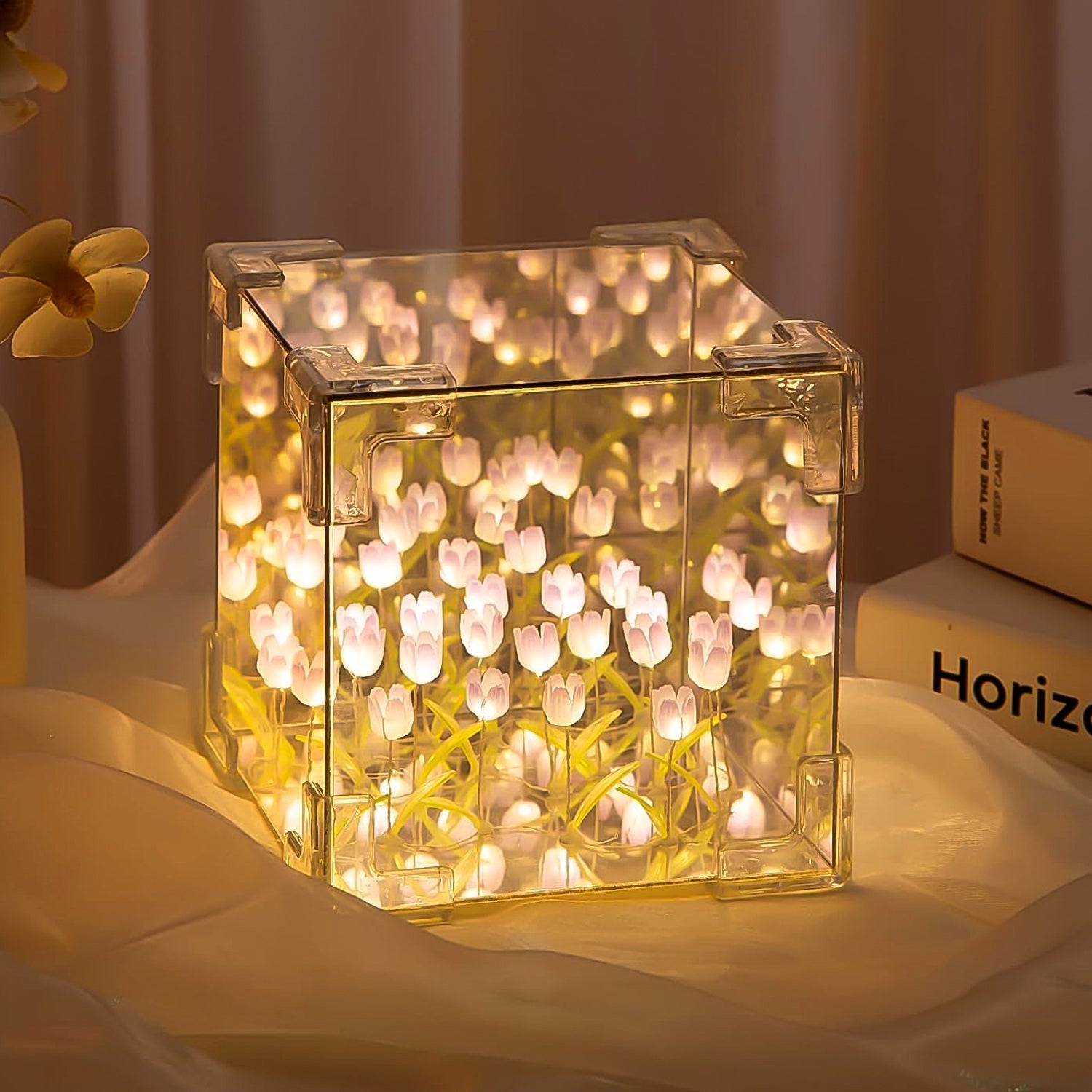 Led Cube Decorative Nights Lamp For Bedroom