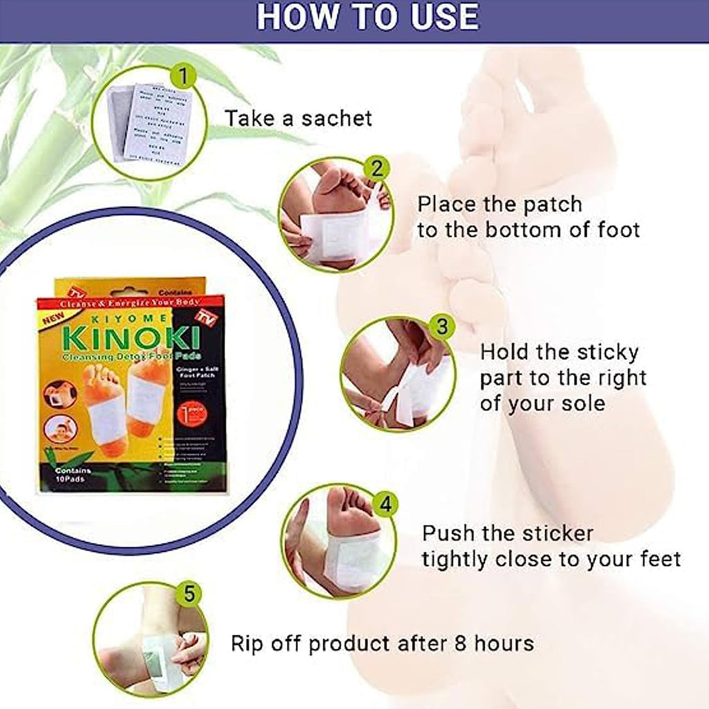 Kinoki Cleansing Detox Foot Patches
